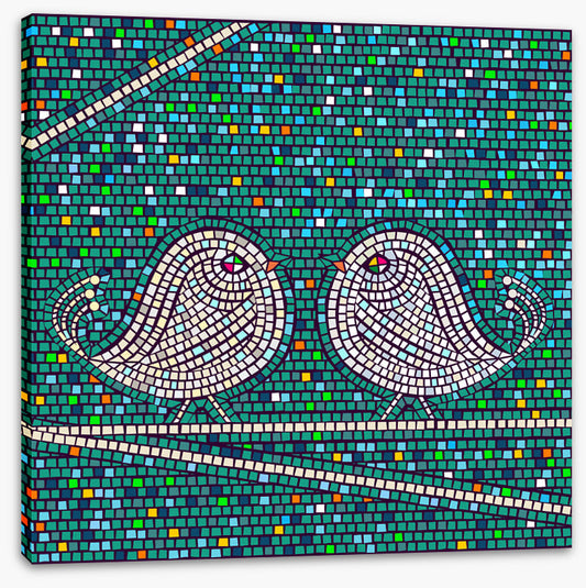 Little birds blue