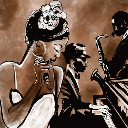 The singer and the sax