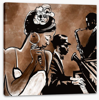 The singer and the sax