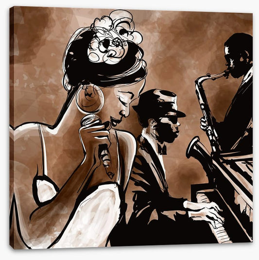 The singer and the sax