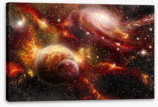 Scarlet galaxy