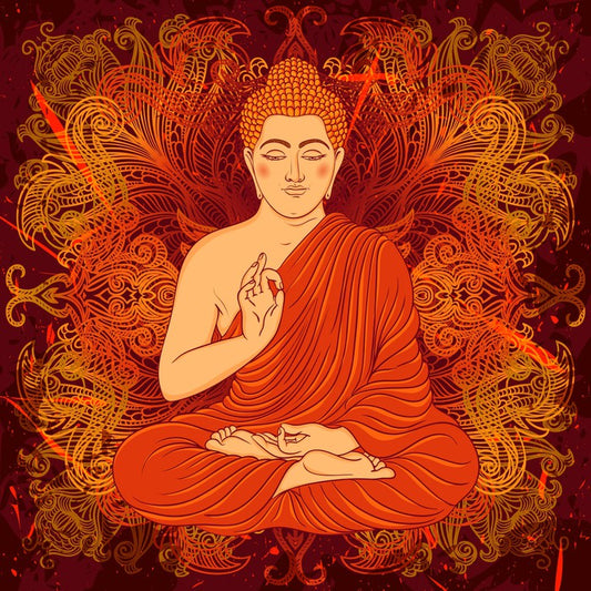 Sitting buddha