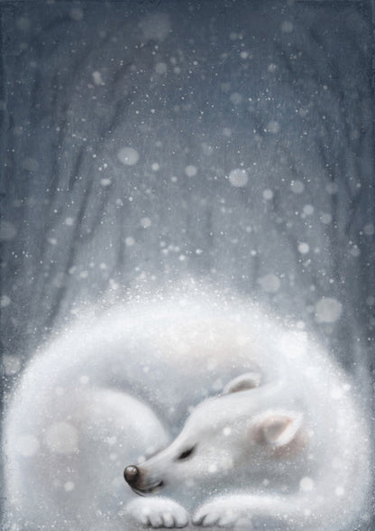 Sleeping in the snow