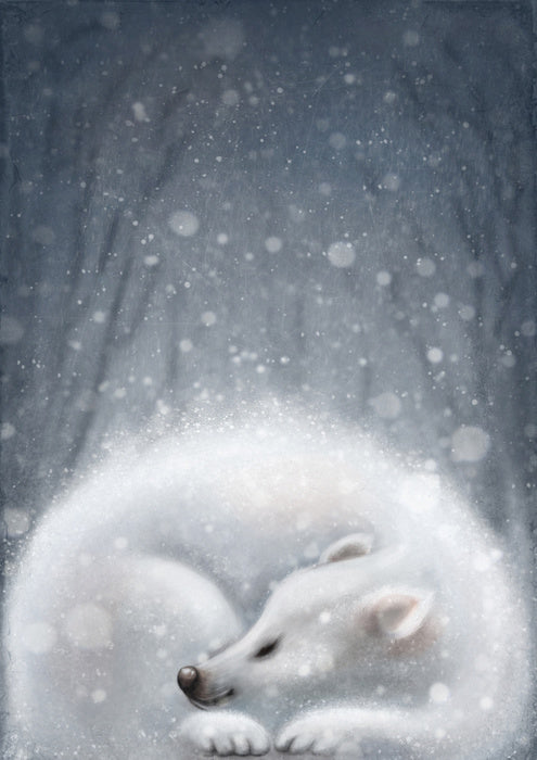 Sleeping in the snow