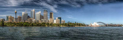 City to bridge panorama