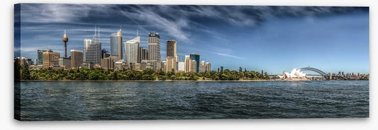 City to bridge panorama