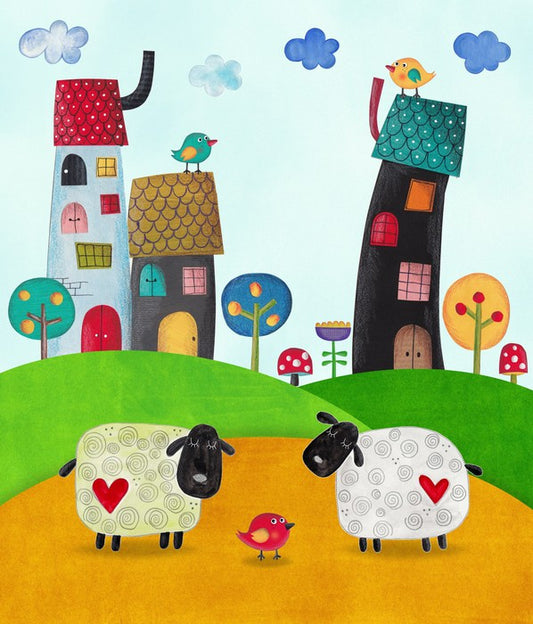 Two sheep town