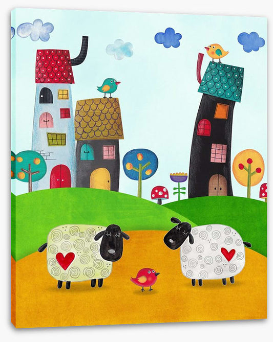Two sheep town