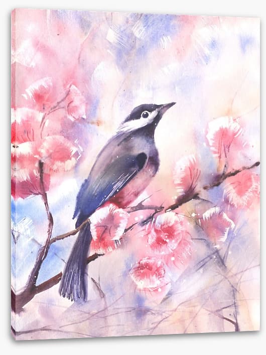 The blossom bird