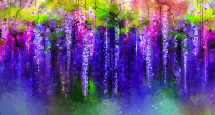 Moonlight wisteria