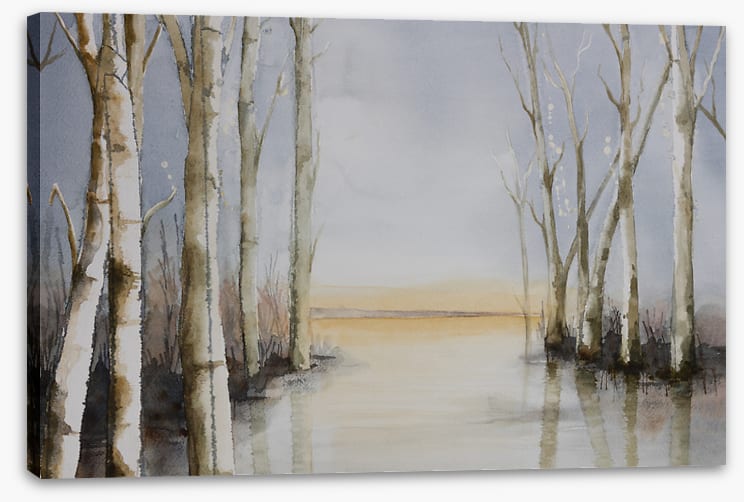 Lakeside copse