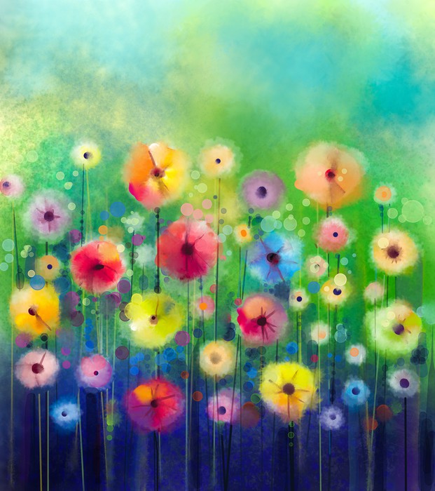 Bright sunny flowers