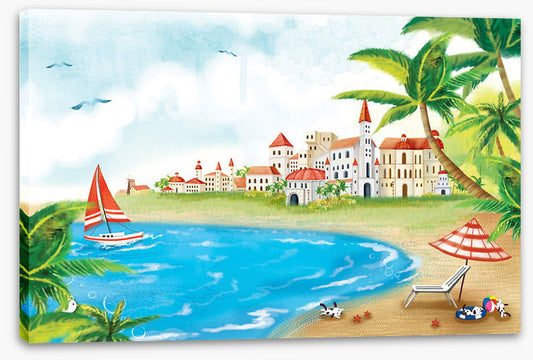 Palm tree cove