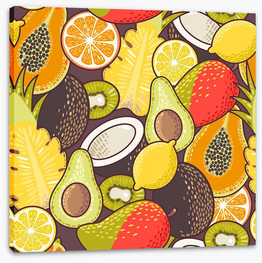 Retro fruits