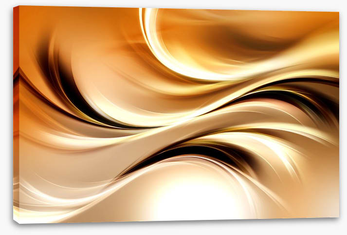 Golden waves