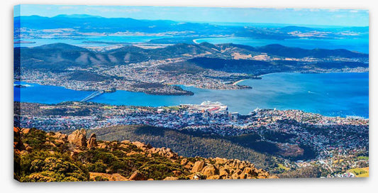 Hobart on the horizon