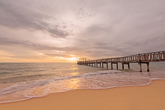 Silver sky sunrise
