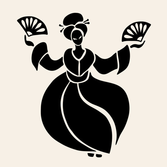 Fan dance solo II
