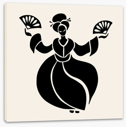 Fan dance solo II