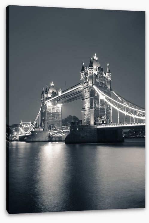 Drawbridge in darkness