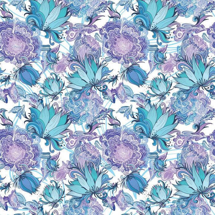 Lotus and peony