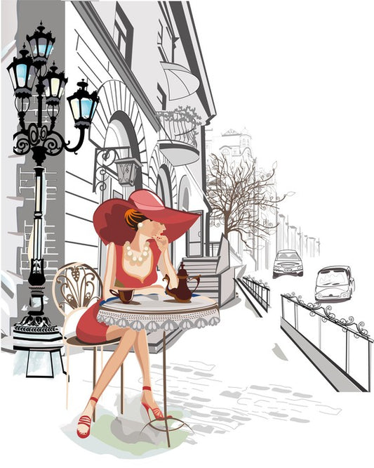 Coffee at the cafe