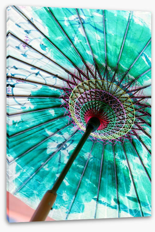 Under the parasol