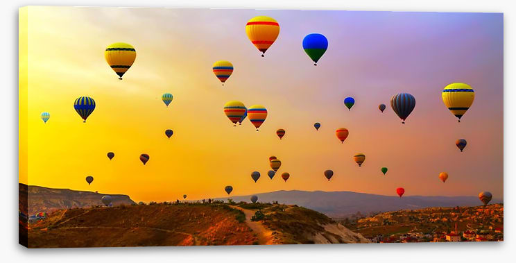 Floating into the sunset