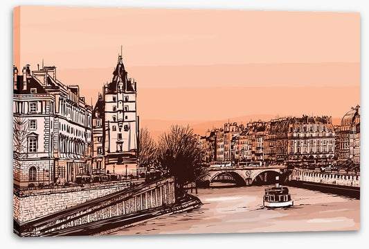 The banks of the River Seine