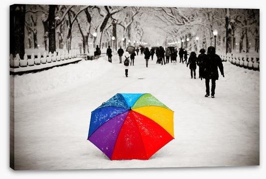 Rainbow umbrella