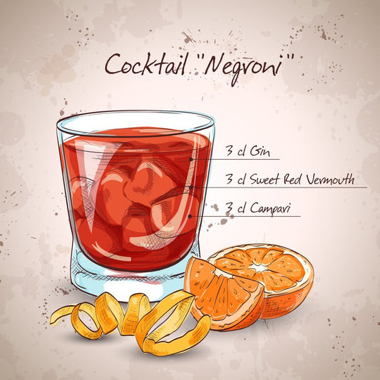Negroni cocktail