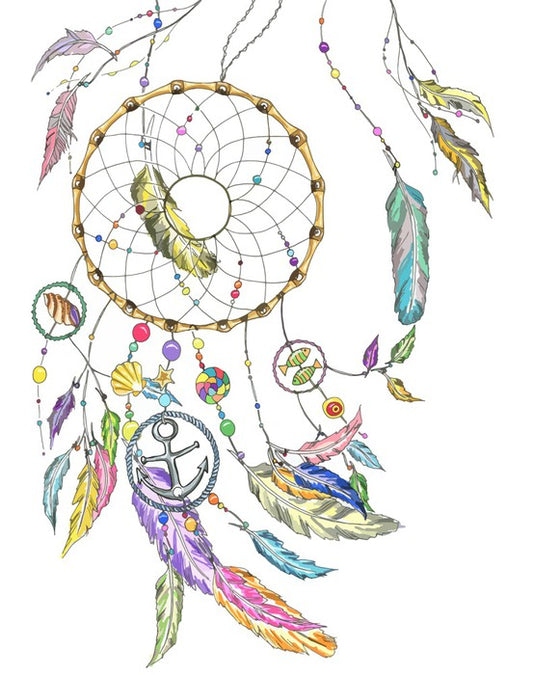 Ocean breeze dreamcatcher