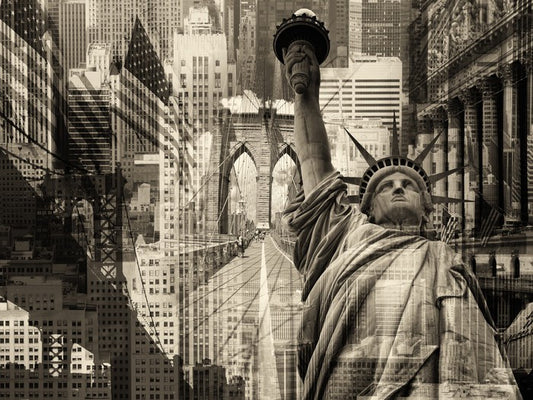 Manhattan in mono