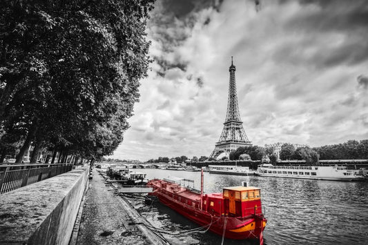 Houseboat on the Seine