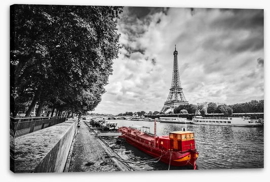 Houseboat on the Seine