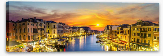 Venetian glow panorama