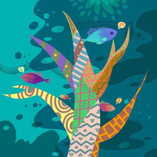 Undersea music tree