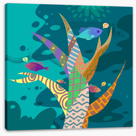 Undersea music tree
