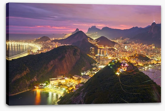 Night lights of Rio