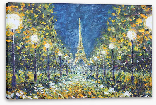 White lights in paris