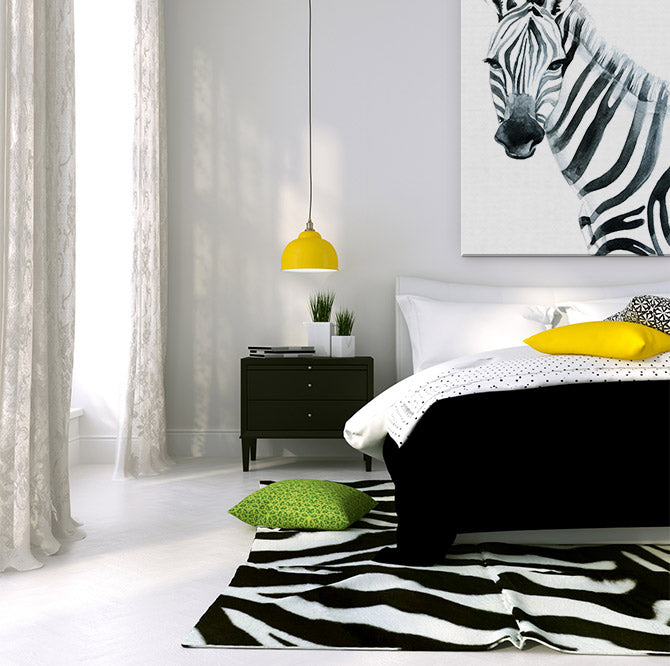 Watercolour zebra