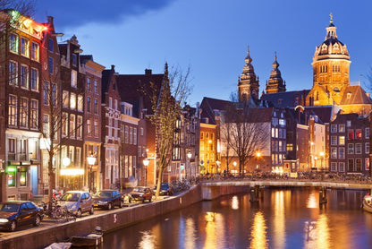 Amsterdam dusk