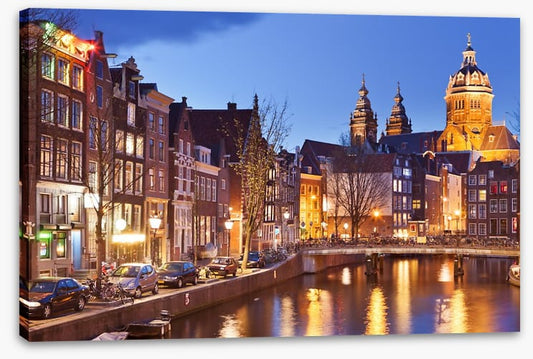 Amsterdam dusk