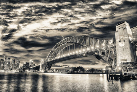 Dramatic Sydney harbour