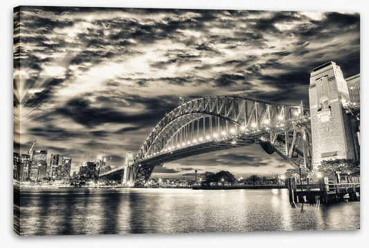 Dramatic Sydney harbour