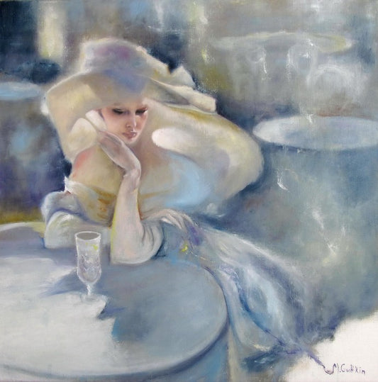 The mysterious woman