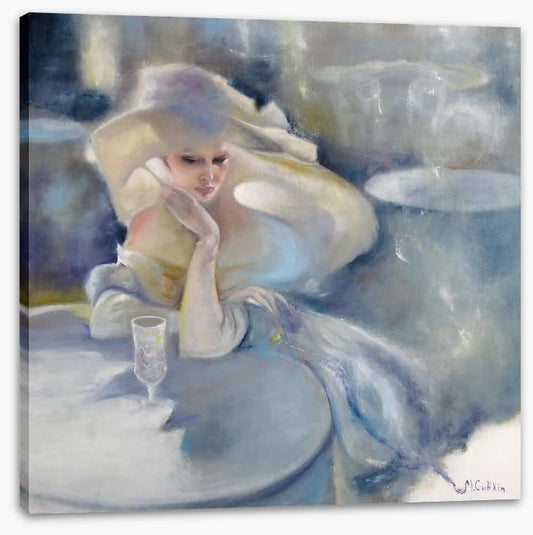 The mysterious woman