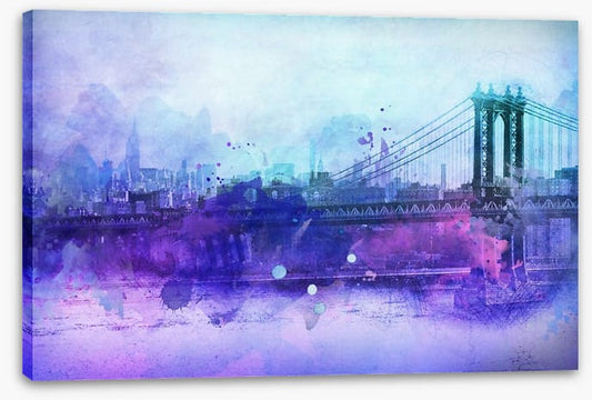 Manhattan Bridge hues