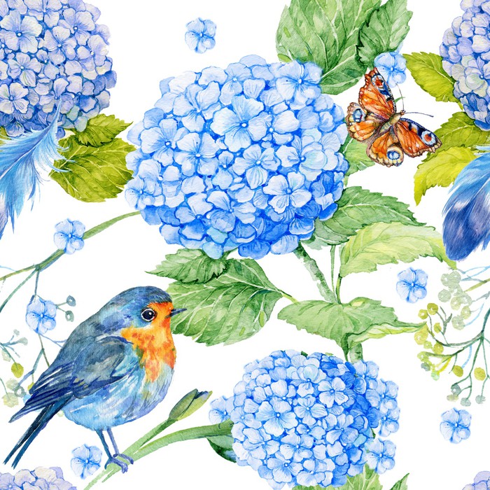 The hydrangea garden