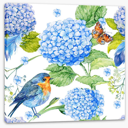 The hydrangea garden